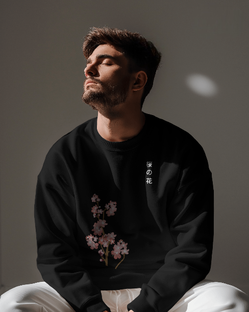 cherry blossom unisex sweatshirts